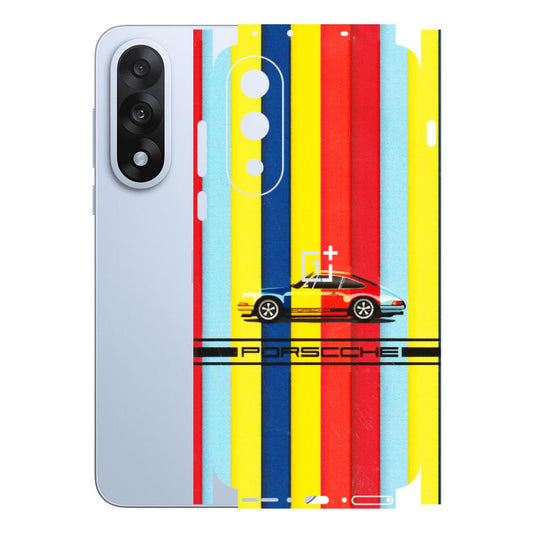 OnePlus Phone Skins (All Models) - Multicolour Porche - 3D Embossed Finish - (L-39) OnePlus Nord 5