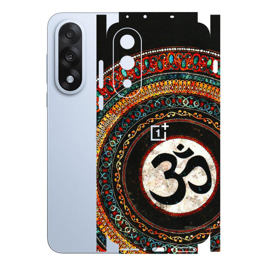 OnePlus Phone Skins (All Models) - Aum Chant Abstract - 3D Embossed Finish - (L-42) OnePlus Nord 5