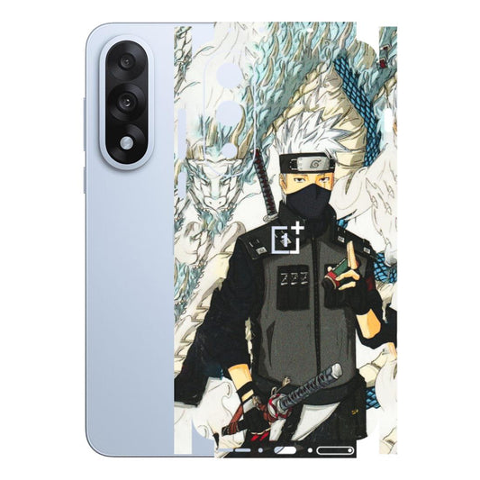 OnePlus Phone Skins (All Models) - Kakashi Hatake Naruto Anime - 3D Embossed Finish - (L-46) OnePlus Nord 5