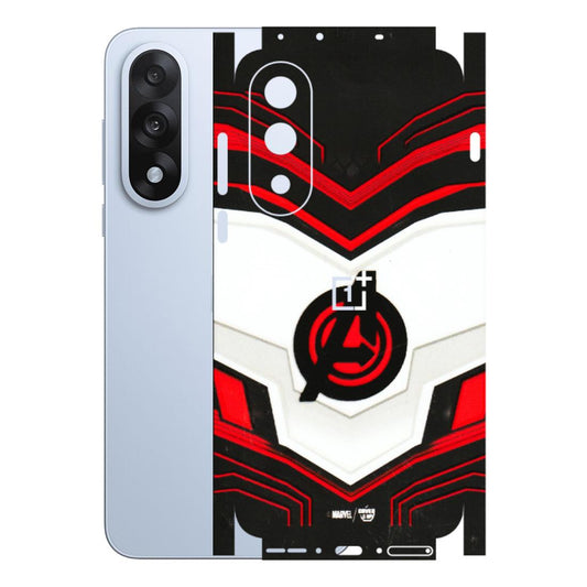 OnePlus Phone Skins (All Models) - Avengers Logo - 3D Embossed Finish - (L-55) OnePlus Nord 5