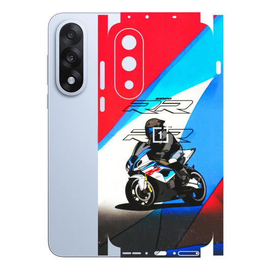 OnePlus Phone Skins (All Models) - Bikers Love - 3D Embossed Finish - (L-58) OnePlus Nord 5