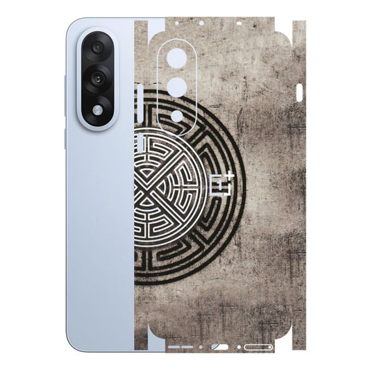 OnePlus Phone Skins (All Models) - Mysterious Circular Design - 3D Embossed Finish - (L-63) OnePlus Nord 5