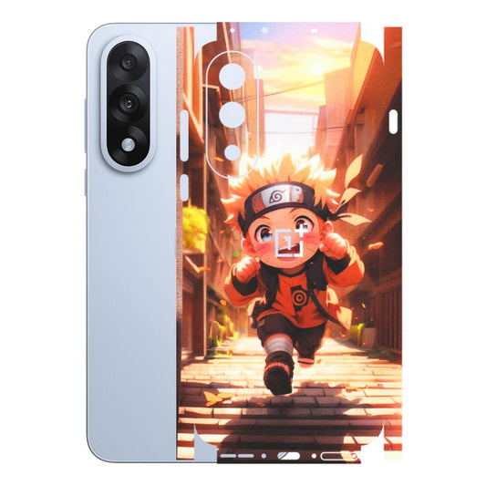 OnePlus Phone Skins (All Models) - Naruto Cute Toon Running - Matte Finish - (M-04) OnePlus Nord 5