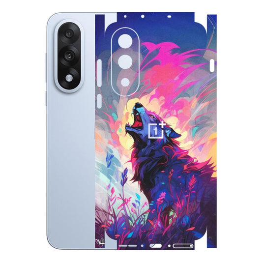 OnePlus Phone Skins (All Models) - New Wild Wolf Abstract - Matte Finish - (M-125) OnePlus Nord 5