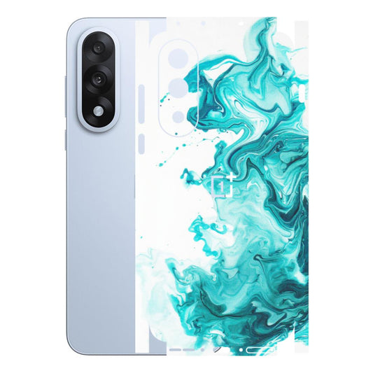 OnePlus Phone Skins (All Models) - Sky Blue Abstract Colour - Matte Finish - (M-146) OnePlus Nord 5