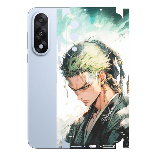 OnePlus Phone Skins (All Models) - Pirate Hunter One Piece Anime - Matte Finish - (M-157) OnePlus Nord 5