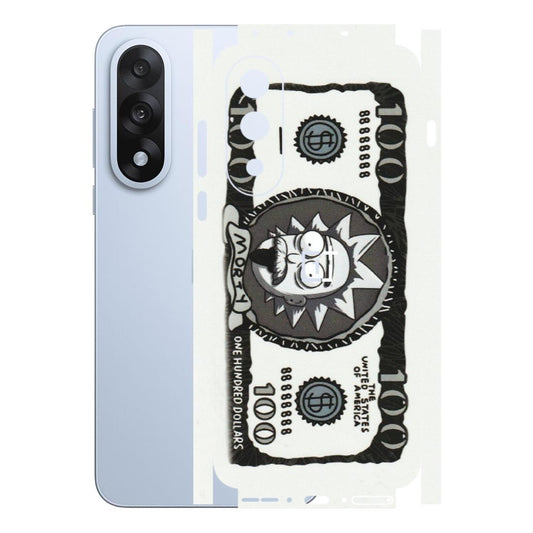 OnePlus Phone Skins (All Models) - Rick And Morty Hundred Dollar Anime - Matte Finish - (M-161) OnePlus Nord 5