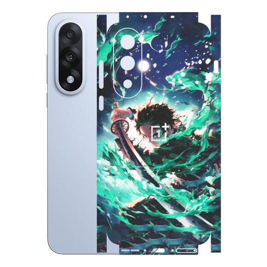 OnePlus Phone Skins (All Models) - Sword Fighter Anime - Matte Finish - (M-29) OnePlus Nord 5