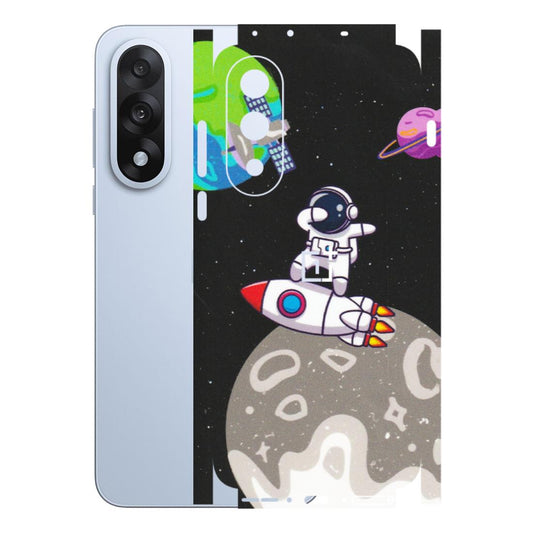 OnePlus Phone Skins (All Models) - Astronaut Vibing Toon Running - Matte Finish - (M-39) OnePlus Nord 5