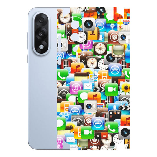 OnePlus Phone Skins (All Models) - All Apple Icons - Matte Finish - (M-93) OnePlus Nord 5