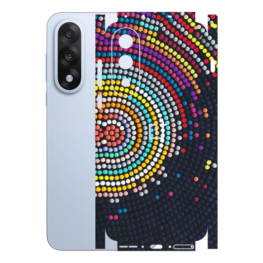 OnePlus Phone Skins (All Models) - Rainbow Dot Mandala - Matte Finish - (M-97) OnePlus Nord 5