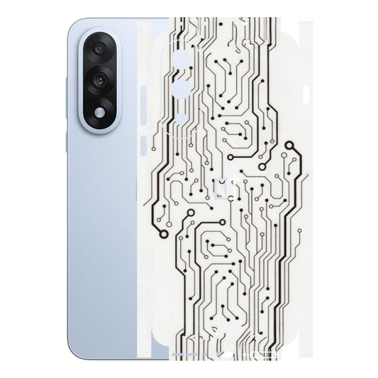 OnePlus Phone Skins (All Models) - Tech Circuits - Transparent Finish - (T-03) OnePlus Nord 5