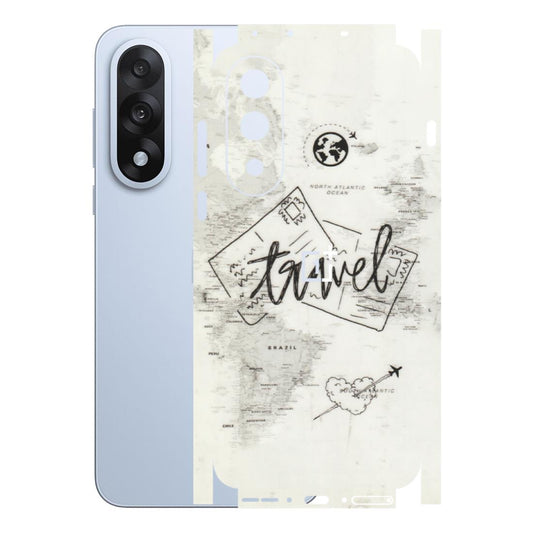 OnePlus Phone Skins (All Models) - Travel Ticket - Transparent Finish - (T-06) OnePlus Nord 5