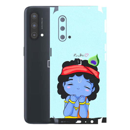 OnePlus Phone Skins (All Models) - Radhe Radhe Cute Toon - 3D Embossed Finish - (L-05) OnePlus Nord CE 5 5G