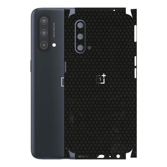 OnePlus Phone Skins (All Models) - Black honeycomb - 3D Embossed Finish - (L-114) OnePlus Nord CE 5 5G
