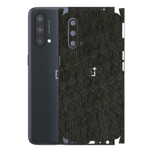 OnePlus Phone Skins (All Models) - Black Abstract Pattern - 3D Embossed Finish - (L-117) OnePlus Nord CE 5 5G
