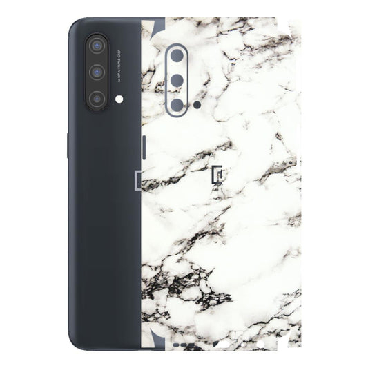 OnePlus Phone Skins (All Models) - Black and White Marble Texture - 3D Embossed Finish - (L-124) OnePlus Nord CE 5 5G