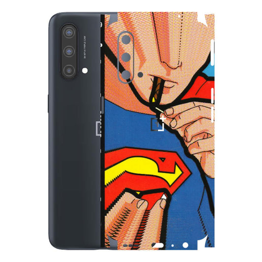 OnePlus Phone Skins (All Models) - Superman Sutta - 3D Embossed Finish - (L-130) OnePlus Nord CE 5 5G