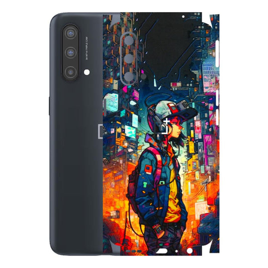 OnePlus Phone Skins (All Models) - Street Anime Guy - 3D Embossed Finish - (L-158) OnePlus Nord CE 5 5G