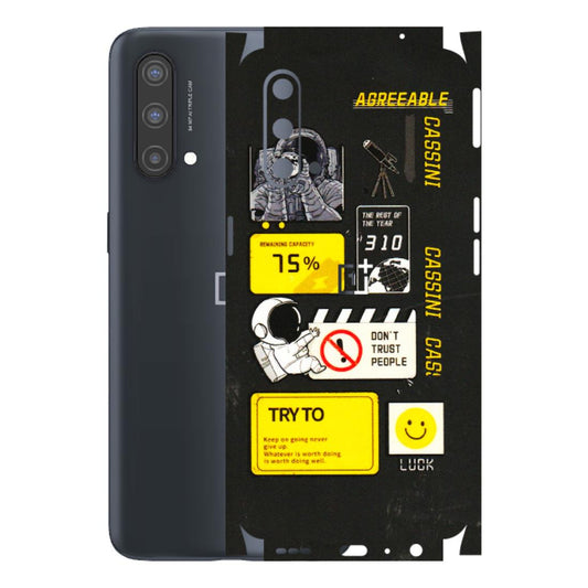 OnePlus Phone Skins (All Models) - Black Cassini - 3D Embossed Finish - (L-161) OnePlus Nord CE 5 5G