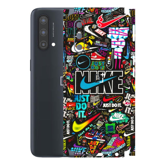 OnePlus Phone Skins (All Models) - Just Do It Doodles - 3D Embossed Finish - (L-166) OnePlus Nord CE 5 5G