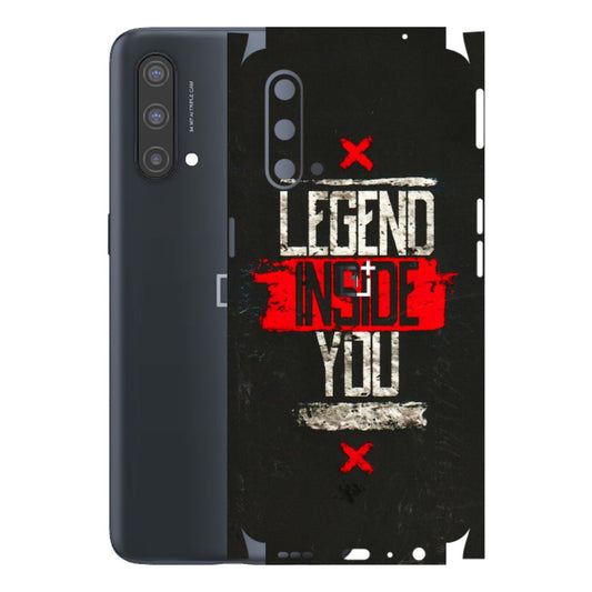 OnePlus Phone Skins (All Models) - Legend Inside You - 3D Embossed Finish - (L-186) OnePlus Nord CE 5 5G