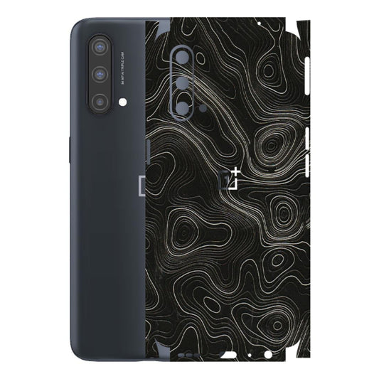 OnePlus Phone Skins (All Models) - Black Swirl - 3D Embossed Finish - (L-196) OnePlus Nord CE 5 5G