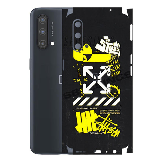 OnePlus Phone Skins (All Models) - Anti Social Graffiti - 3D Embossed Finish - (L-198) OnePlus Nord CE 5 5G