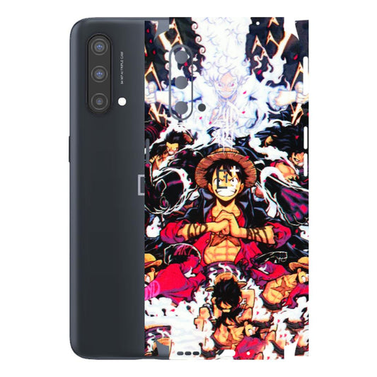 OnePlus Phone Skins (All Models) - Luffy Anime Character - 3D Embossed Finish - (L-203) OnePlus Nord CE 5 5G