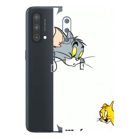 OnePlus Phone Skins (All Models) - Cute Tom And Jerry - 3D Embossed Finish - (L-220) OnePlus Nord CE 5 5G