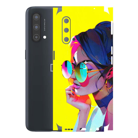 OnePlus Phone Skins (All Models) - Bold Stylish Girl - 3D Embossed Finish - (L-222) OnePlus Nord CE 5 5G