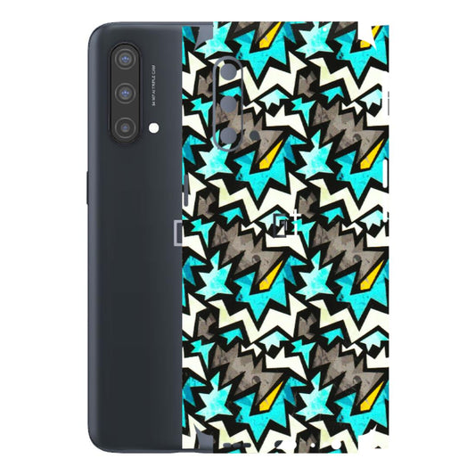 OnePlus Phone Skins (All Models) - Funky Zig Zag - 3D Embossed Finish - (L-223) OnePlus Nord CE 5 5G