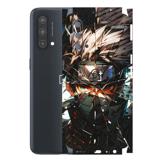 OnePlus Phone Skins (All Models) - Kakashi Shattered Glass Effect - 3D Embossed Finish - (L-237) OnePlus Nord CE 5 5G