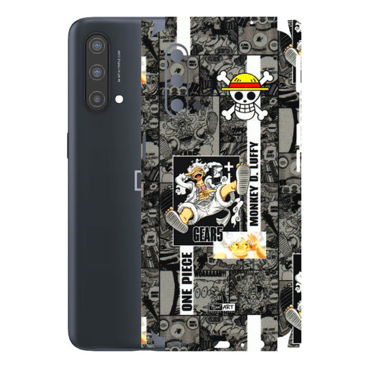 OnePlus Phone Skins (All Models) - Cuffy Anime MonkeyCamic - 3D Embossed Finish - (L-242) OnePlus Nord CE 5 5G