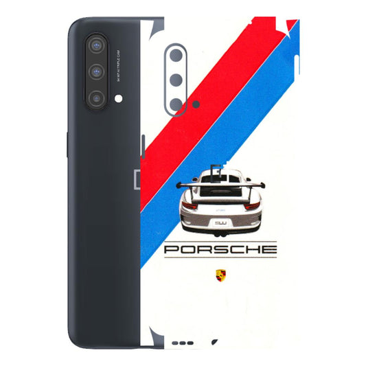 OnePlus Phone Skins (All Models) - Porche Car Sober Logo - 3D Embossed Finish - (L-248) OnePlus Nord CE 5 5G
