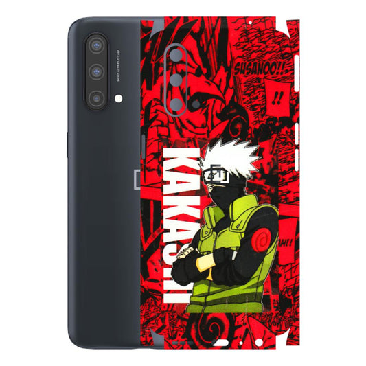 OnePlus Phone Skins (All Models) - Kakashi Red Anime - 3D Embossed Finish - (L-251) OnePlus Nord CE 5 5G