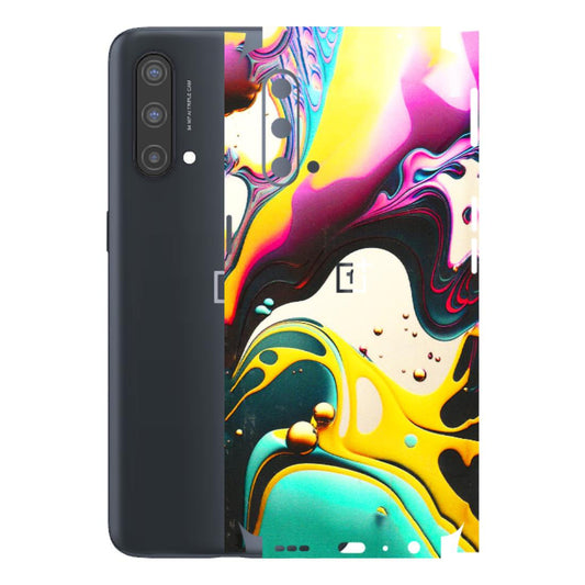 OnePlus Phone Skins (All Models) - Multicolor Abstract pattern - 3D Embossed Finish - (L-254) OnePlus Nord CE 5 5G