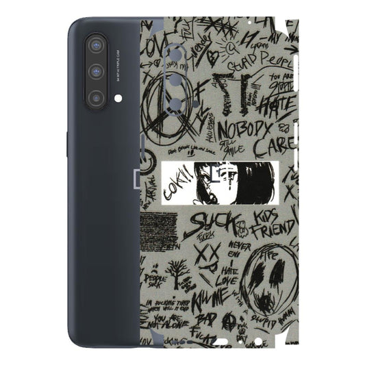 OnePlus Phone Skins (All Models) - Never Have Love Anime - 3D Embossed Finish - (L-260) OnePlus Nord CE 5 5G