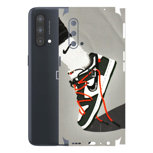 OnePlus Phone Skins (All Models) - New Grey Sneaker - 3D Embossed Finish - (L-261) OnePlus Nord CE 5 5G