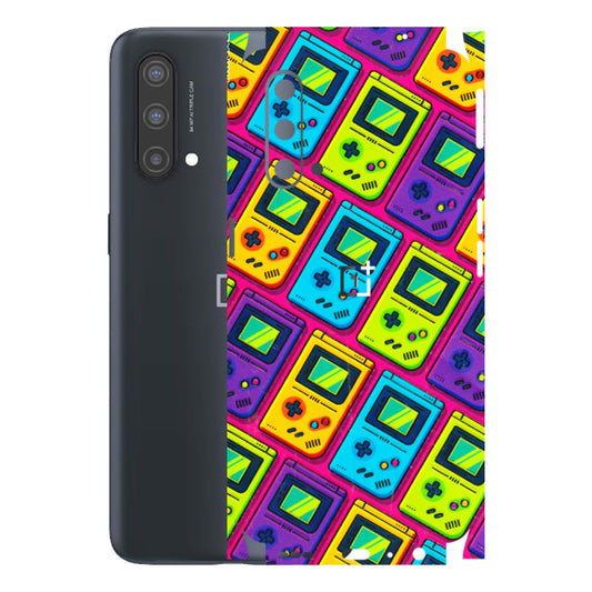 OnePlus Phone Skins (All Models) - Gameboy Colourful - 3D Embossed Finish - (L-266) OnePlus Nord CE 5 5G