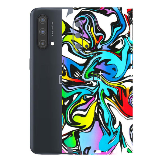OnePlus Phone Skins (All Models) - Abstract Colour Paints - 3D Embossed Finish - (L-271) OnePlus Nord CE 5 5G