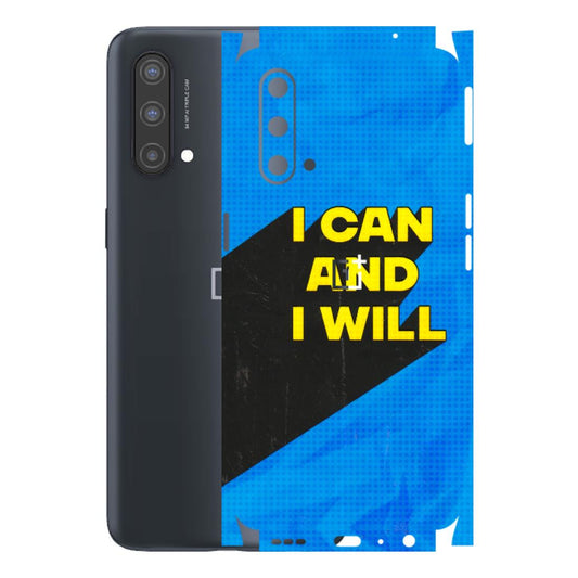 OnePlus Phone Skins (All Models) - I Can And I Will - 3D Embossed Finish - (L-281) OnePlus Nord CE 5 5G