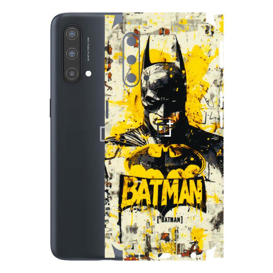 OnePlus Phone Skins (All Models) - Batman Yellow BT - 3D Embossed Finish - (L-304) OnePlus Nord CE 5 5G