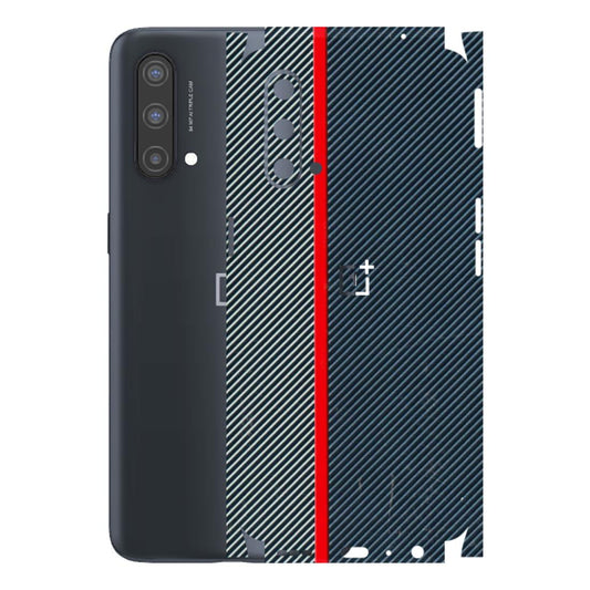 OnePlus Phone Skins (All Models) - Blue Sober Lines - 3D Embossed Finish - (L-305) OnePlus Nord CE 5 5G