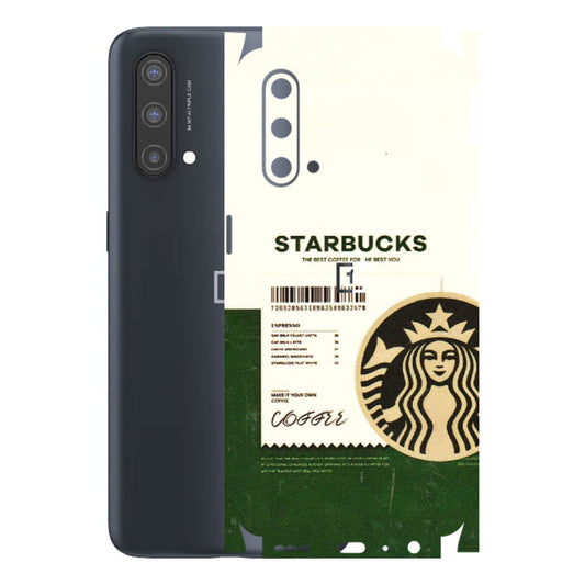 OnePlus Phone Skins (All Models) - Starbucks Barcode - 3D Embossed Finish - (L-308) OnePlus Nord CE 5 5G
