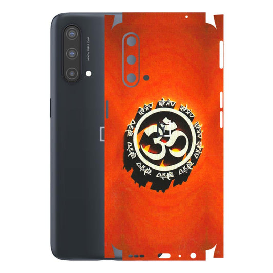 OnePlus Phone Skins (All Models) - Aum Shiv Orange - 3D Embossed Finish - (L-32) OnePlus Nord CE 5 5G