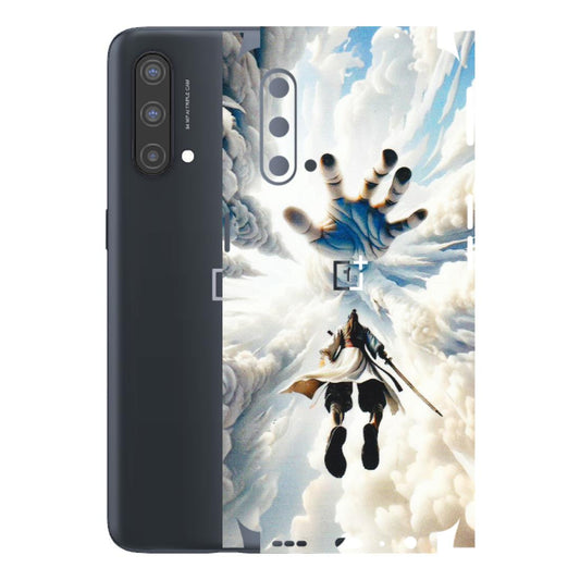 OnePlus Phone Skins (All Models) - Big Hand With Monkey King - 3D Embossed Finish - (L-323) OnePlus Nord CE 5 5G