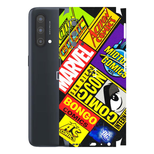 OnePlus Phone Skins (All Models) - Bongo Comic Con - 3D Embossed Finish - (L-325) OnePlus Nord CE 5 5G