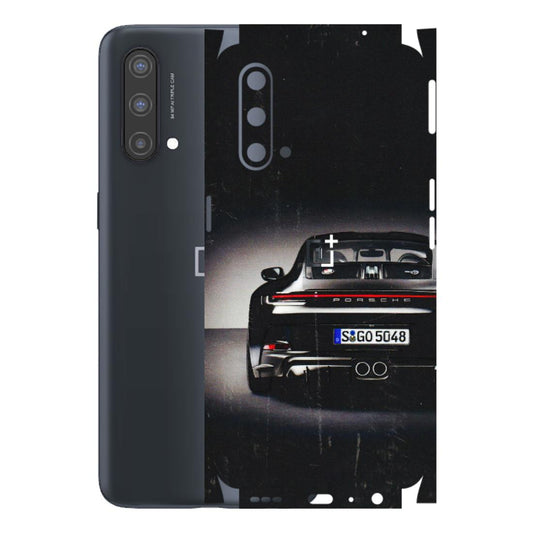 OnePlus Phone Skins (All Models) - New Black Porsche GT3 - 3D Embossed Finish - (L-327) OnePlus Nord CE 5 5G