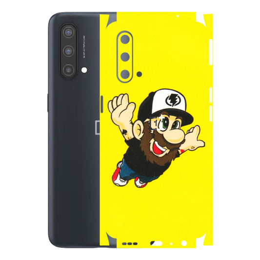 OnePlus Phone Skins (All Models) - Flying Beardo - 3D Embossed Finish - (L-60) OnePlus Nord CE 5 5G